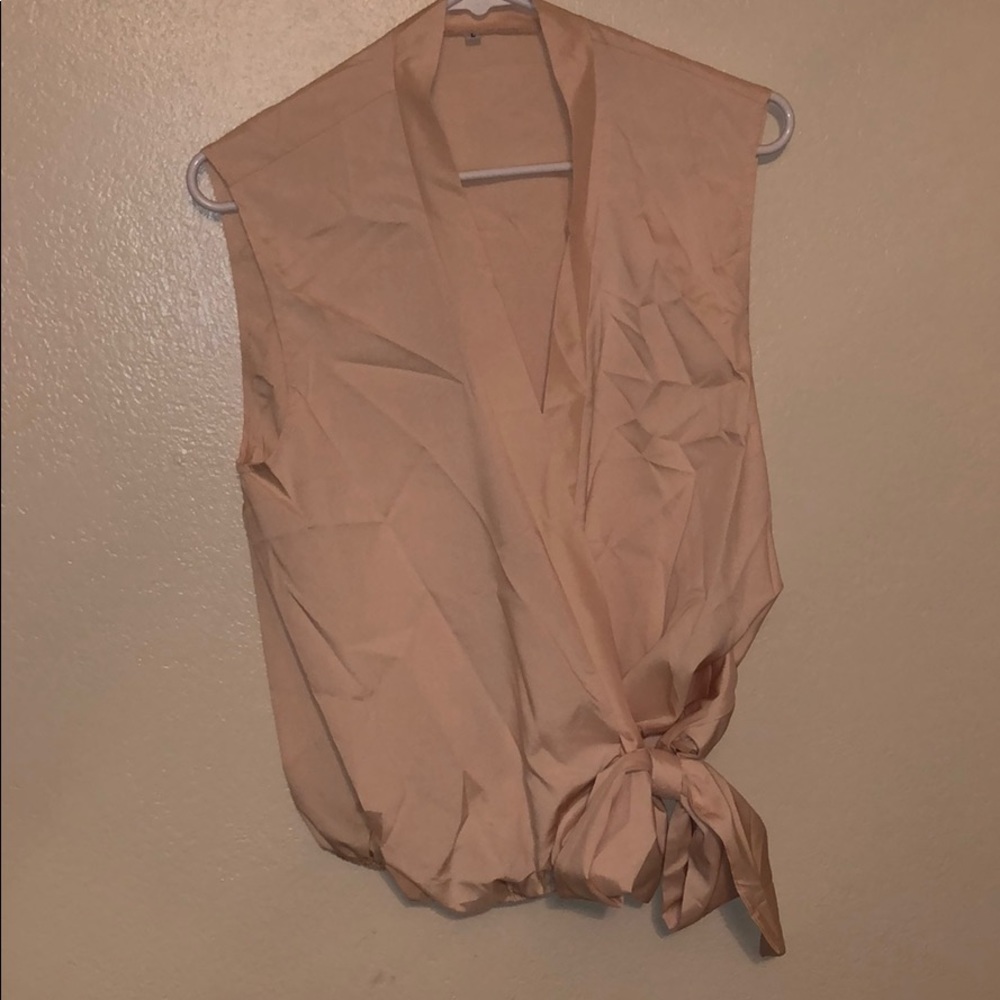 Beige Blouse